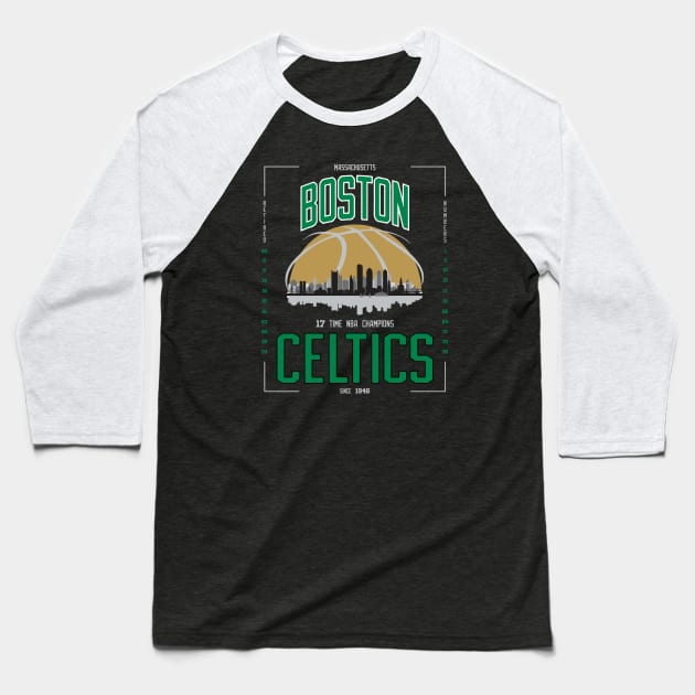 Boston Celtics since 1946 Baseball T-Shirt by slawisa